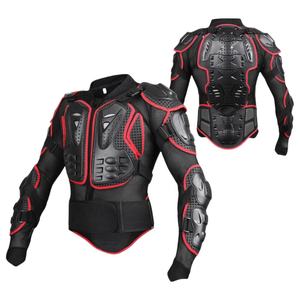 Most Popular BK Brand Red/Black Motorcycle Riding Jacket PE Material Breathable Mesh Cloth for Men Off-road Crash <b>Protectors</b> - Product Image 4