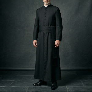 Túnica de Sacerdote de Alta Calidad, Vestimenta Litúrgica Bordada Personalizada, Ropa Religiosa Transpirable al por Mayor - Product Image 6