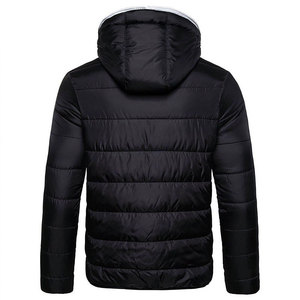 Veste matelassée légère personnalisée en gros pour hommes, coupe-vent et imperméable, idéale pour l'hiver, manteau décontracté rembourré en duvet - Product Image 6