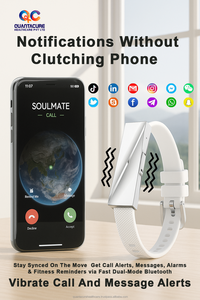 2025 FN02 QWatch Pro DS01 Smart Fitness Tracker sans écran IP68 étanche sommeil santé moniteur podomètre Sport réveil - Product Image 6