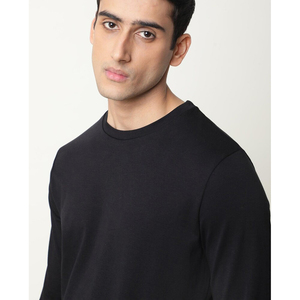 Camisetas básicas de manga larga para hombre, camiseta informal de manga completa, tela suave y cómoda, transpirable, para uso diario y venta en línea. - Product Image 4