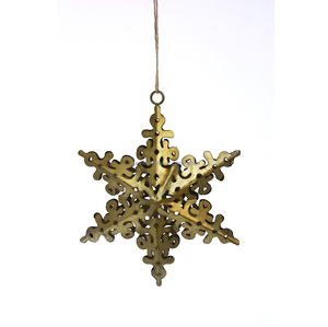 Ornements de Noël suspendus en métal pour arbre de Noël de qualité supérieure pour la décoration de jardin extérieur à bas prix par le fournisseur indien - Product Image 2