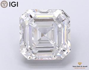 เพชร CVD ผลิตในห้องปฏิบัติการ สี F ความสะอาดระดับ VS1 พร้อมใบรับรอง IGI น้ำหนัก 1.50 กะรัต รูปทรง Asscher สำหรับเครื่องประดับงานแต่งงานสุดหรู - Product Image 1