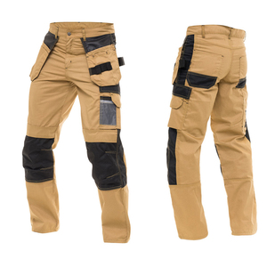 Heavy Duty Unisex Waterproof Cotton <b>Cargo</b> <b>Work</b> Pants Multi-Pocket Industrial Trousers Breathable Durable High Quality Workwear - Product Image 5