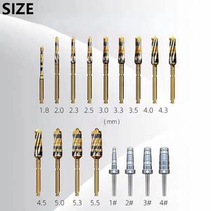 Juego de 29 piezas de brocas dentales manuales de acero con certificación CE Clase I, kit de fresas para implantes dentales, brocas para elevación de seno maxilar, CE ISO de Grip Surgical - Product Image 2