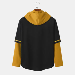 Custom Designed 100% Cotton <b>Fleece</b> Winter Embroidered Letter Eco-Friendly Oversized <b>Lined</b> <b>Hoodie</b> for Men Comfortable Breathable - Product Image 2