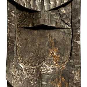 Panel de Pared de Madera Tribal Naga de la India, Tallado a Mano, Decoración Arquitectónica, Estilo Rústico Antiguo, para Interiores de Hotel, Combinable, 1 Contenedor - Product Image 3