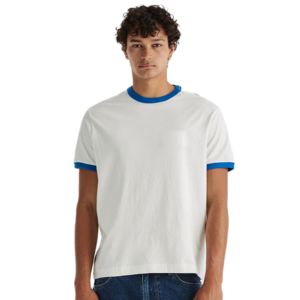 Camiseta de manga corta con estampado personalizado, de algodón transpirable, 100% algodón, 280GSM, para hombre, con hombros caídos, ropa para hombre. - Product Image 3