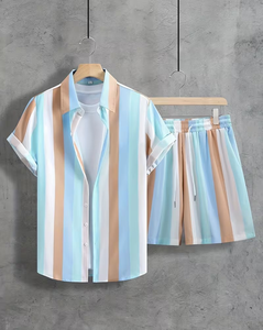 เสื้อโปโลผู้ชายผ้าโพลีเอสเตอร์/คอตตอน ระบายอากาศได้ดี พิมพ์ลายต้นมะพร้าว สไตล์ลำลอง สำหรับฤดูร้อน ชุดยูนิฟอร์มสำนักงาน ขายส่งจำนวนมาก - Product Image 1