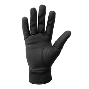 Summer Horse Riding <b>Gloves</b> <b>Warm</b> Leather Windproof Anti-Slip Drawstring Closure Equestrian Outdoor Riding Training <b>Gloves</b> - Product Image 3