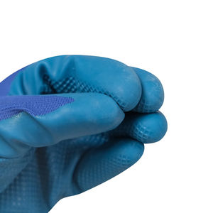 Guantes DE SEGURIDAD antideslizantes industriales Agarre firme Construcción recubierta de látex Resistente a cortes Prensado Arrugas Látex Ropa DE TRABAJO - Product Image 3