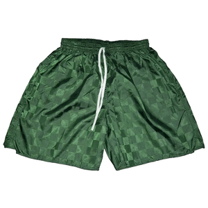 Pantalones Cortos de Satén a Cuadros Verde Oliva para Hombre, Cintura Media, con Cordón, Estilo Deportivo, de Secado Rápido - Product Image 2