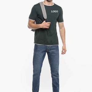 T-shirt décontracté surdimensionné pour homme, vente en gros, respirant, manches courtes, t-shirt de qualité supérieure, tissu tricoté pour homme - Product Image 5