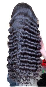 Perruque à Double dessin océan ondulé 100% cheveux humains péruviens VNHL - Product Image 2