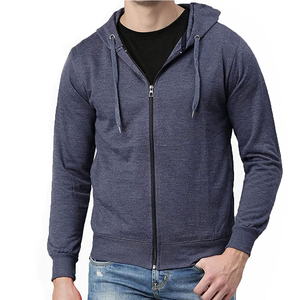 Sweats à capuche zippés haut de gamme à manches longues, tissu respirant pour un usage quotidien décontracté. - Product Image 1