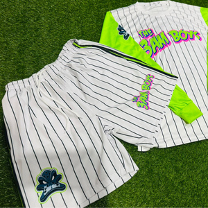 Camiseta de Béisbol Personalizada con Rayas, Secado Rápido, Uniforme Personalizado para Equipos, Impresión de Nombre y Número para Adultos - Product Image 4