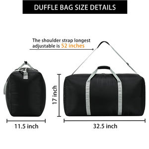 Sac de voyage en toile durable pour hommes et femmes, spacieux, léger et élégant, parfait - Product Image 3