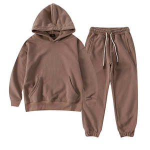 Conjunto Deportivo Infantil de Invierno con Capucha, Cortavientos, con Cordón Ajustable, de Poliéster y Algodón, Ligero, para Correr - Product Image 6