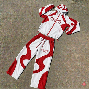 Nouvelle collection 2026 – Survêtement de sport réfléchissant Rexfit pour homme, coupe-vent et jogging, vente en gros, impression personnalisée, pour hommes – Populaire aux États-Unis - Product Image 4