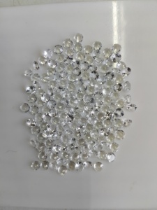 Topaze blanche naturelle ronde de 5,5 mm, taille calibrée, magnifique pierre précieuse pour la création de bijoux artisanaux et la vente en gros - Product Image 2