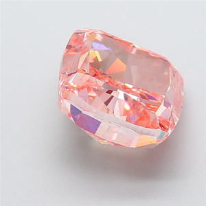 Pierre précieuse synthétique Jaune Canari 5,74 carats, taille Radiant, Diamant de laboratoire certifié IGI, clarté VS2, excellente qualité de polissage, pierre brute - Product Image 3