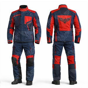 Traje de Motociclismo Impermeable Personalizado para Hombre, Chaqueta y Pantalones para Aventura en Moto, Conjunto de Ropa Protectora para Motociclista Todoterreno - Product Image 3