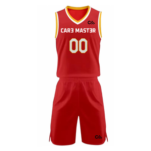 Uniformes de Baloncesto de Alta Calidad, Cómodos, Transpirables, de Secado Rápido, Antibacterianos, con Logotipo Personalizado, Nombre del Equipo, 100% Poliéster - Product Image 2