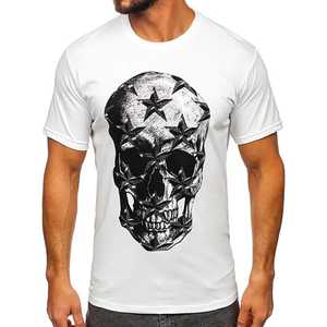 T-shirt pour homme en coton 100% cool avec broderie personnalisée, impression à l'écran avec votre propre logo de marque, t-shirt à manches courtes pour homme - Product Image 4