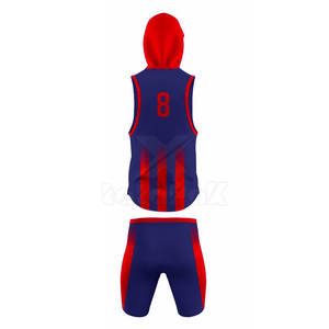 Ensemble maillot et short 7v7 haute performance en polyester respirant, design par sublimation, respectueux de l'environnement - Product Image 3