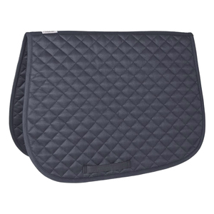 Tapis de selle matelassé pour chevaux, absorbant les chocs, respirant, anti-humidité, antidérapant, en cuir profilé pour l'équitation - Product Image 4