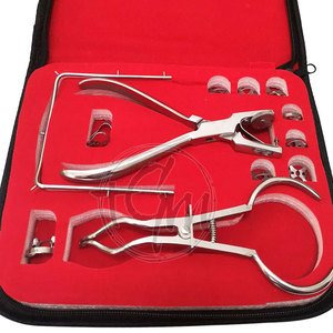 Instruments de barrage en caoutchouc de qualité supérieure pour les procédures d'isolement dentaire, construction en acier inoxydable, outils dentaires autoclavables - Product Image 2