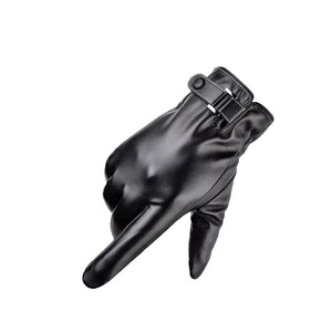 Service OEM, gants de dressage unisexes de haute qualité, confortables, respirants, coupe-vent, compatibles avec les écrans tactiles, nouveau style en cuir - Product Image 2