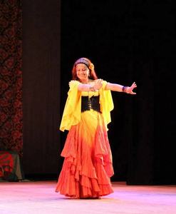 Confortable élégant 25 Yard coton danse du ventre jupe taille libre respirant cravate teinture Tribal soirée porter ceinture décoration pour les femmes - Product Image 1