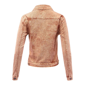 <b>Women</b> Denim Jacket Distressed Ripped Style Casual Streetwear Trendy Fashion <b>Coat</b> Custom Supplier - Product Image 2