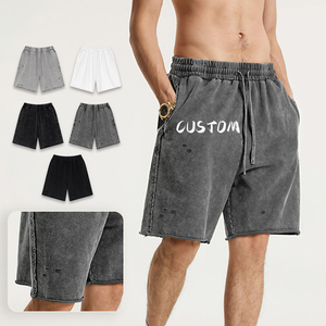 Shorts décontractés pour hommes de haute qualité, dernier design, imprimés, pour l'été, la plage, la course à pied, en tissu de coton tricoté - Product Image 5