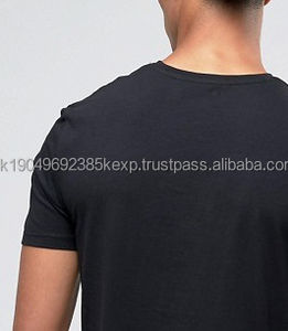 Camisetas de Hombre de la Mejor Calidad, 100% Algodón, Transpirables, Cuello en V, Estilo Casual con Patrón Liso, Nueva Llegada, Venta al por Mayor - Product Image 4