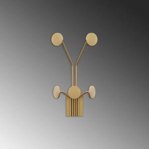 Support mural double crochet en métal noir mat contemporain, haute résistance - Product Image 2