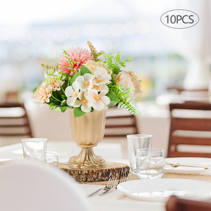 Premium Quality Aluminium Flower <b>Vase</b> for Indoor Decoration, Floral Presentation, Tabletop Styling and Elegant Home Interior Use - Product Image 1