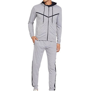 Conjunto Deportivo Personalizado para Hombre, Traje de Chándal Transpirable, Traje de Jogging Liso de Dos Piezas, Ropa de Entrenamiento, Talla Grande - Product Image 4