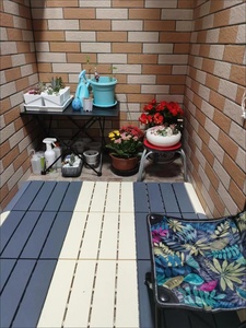 Balcony Terrace Garden Swimming Pool Deck Tiles Outdoor Wood Grain <b>Plastic</b> Flooring - Product Image 4