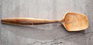 Venta de la mejor calidad en cuchara de madera Premium para cocinar cuchara de madera Premium utensilios de cocina hechos a mano a bajo precio - Product Image 5