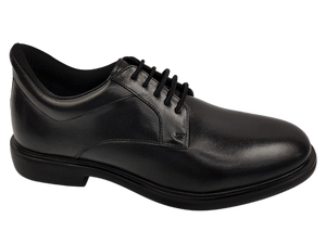 Chaussures Oxford en cuir véritable pour homme, bout rond, lacets, couleur unie, durables, toutes saisons - Product Image 5