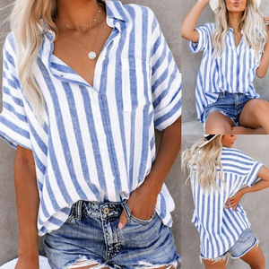 Ropa Elegante para Exteriores, Blusas de Trabajo de Oficina y Ropa Casual de Verano para Mujer, Camisas de Manga Larga con Botones Hechas a Medida - Product Image 5