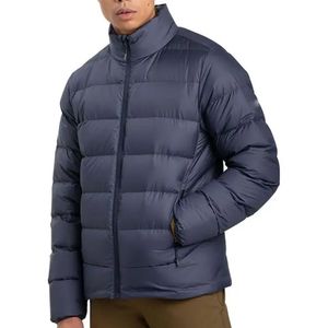 <b>Men</b> Puffer <b>Jacket</b> <b>Lightweight</b> Casual Winter Coat Quilted Padding Warm Comfortable Insulated Outerwear For Daily Activities - Product Image 1
