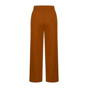 Pantalon de jogging évasé personnalisé avec logo, coupe ample, effet usé, jambes larges, 100% coton/polyester, décontracté, épais - Product Image 4