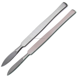 WORLD PRECISION SURGICAL Surgical Scalpel Handle Set Stainless Steel Reusable Manual <b>Laparoscopic</b> Surgery Training <b>Instrument</b> CE - Product Image 4