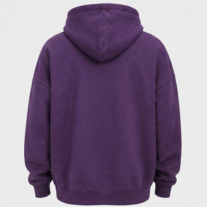 Sweat à capuche pour homme Smart Fancy Look, coupe ample, 100% coton, matière molletonnée respirante, épaisse, fermeture éclair personnalisée. - Product Image 2