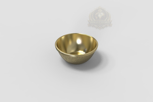 Cuenco de lujo dorado para servir, cuenco para dátiles de Ramadán, plato premium para frutos secos para mesa Majlis, cuenco dorado para aperitivos de EAU, cuenco decorativo para mesa de bodas - Product Image 2