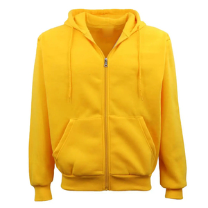 Sudaderas con Capucha para Hombre, 100% Algodón, Color Sólido, Diseño Forrado, Tejido Cómodo para Otoño, Más Vendidas - Product Image 1
