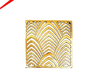 Aluminum Coasters with Polished Metallic Edges and Anti-slip for Protecting Tables Surface - Product Image 2